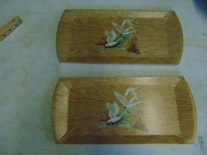 lot 2193 image: Pair of Serving Trays