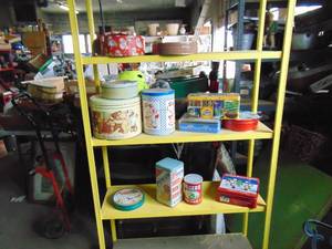 lot 2204 image: Selection of Vintage and Modern Tins - Some Contents