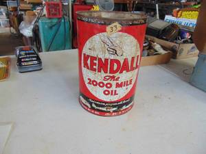 Kendall Oil Can