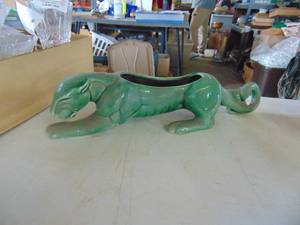 lot 2246 image: Green Panther - Planter