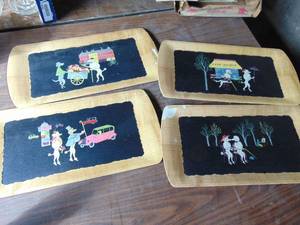 lot 2283 image: 4 Kentley Serving Trays