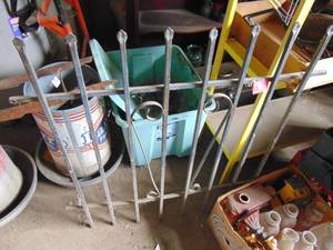 lot 2298 image: Selection of Cast Fence - 36 talllong