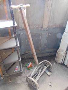 lot 2303 image: Reel Push Mower - Be Careful 