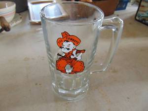 lot 2323 image: Large OSU Cowboys Beer Mug