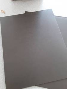 lot 144 image: 100 Pack Two Pocket Black Paper Folders  - Retail $0