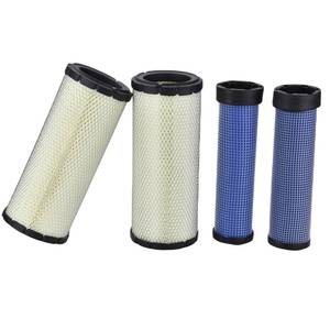 lot 191 image: FLTRUCKTOP 2PCS R1401-42270 R2401-42280 Air Filter Fits for Kubota KX121-3 KX121-3S KX161-3 KX161-3S L48 M4700 M4800 M4900 M5400 Replaces 46489 46490��P822768 P822769��RE68048 RE68049��6666333 6666334 - Retail $36