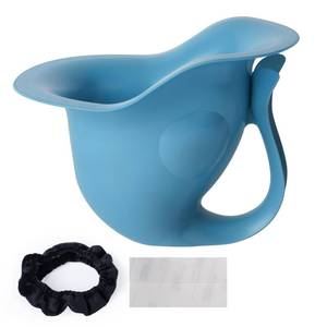 lot 213 image: Ihaapsi Newborn Baby Potty- The Diaper-Free Solution for Indoor & Outdoor Elimination Communication Cute Fish Design (Blue) - Retail $19