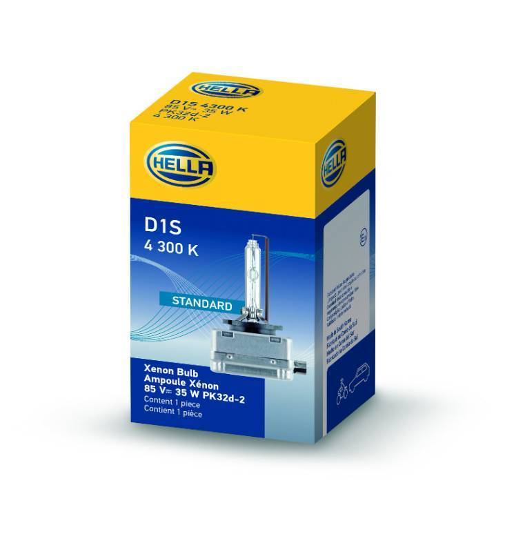 lot 54159 image: HELLA D1S 4300 K Xenon Standard Bulb, (85V, 35W)