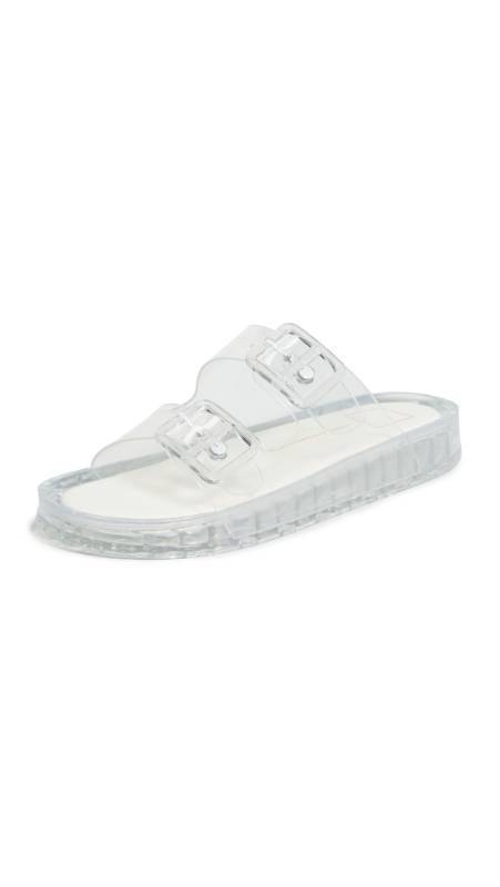 lot 54186 image: Dolce Vita Womens Julio Sandal, Crystal, 6