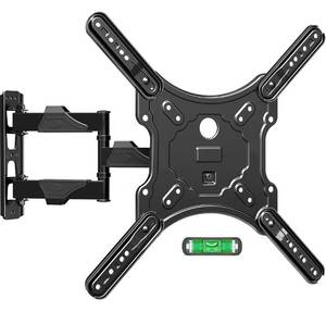 lot 24028 image: ELIVED TV Wall Mount for Most 26-60 Inch TVs, Swivel and Tilt Full Motion TV Mount with Single Stud Perfect Center Design, Wall Mount Bracket Max VESA 400x400mm, Corner Mount Holds up to 77 lbs.