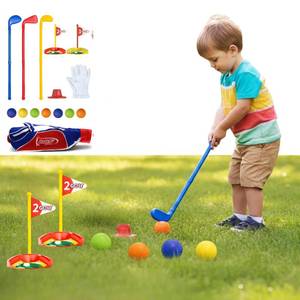 lot 24049 image: Atlasonix Toddler Golf Set - Toddler Golf Clubs  Kids Golf Clubs Includes Kid Golfer Bag, Gloves, 8 Balls and 4 Sticks - Sports and Outdoor Play Toys, Outdoor Toys, Kids Outdoor Play Equipment