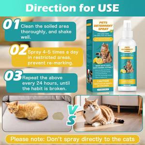lot 29437 image: MUOCOBU Cat Deterrent Spray 200ML Natural Cat Training Spray