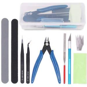 lot 39533 image: Rustark 9Pcs Gundam Model Tools Kit Hobby Building, Repairing and Fixing Set for Kids