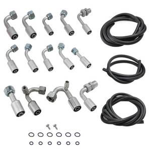 lot 39551 image: AC Hose Kit R134a for GM Cars Truck Vehicle such as for Buick Chevrolet Cadillac GMC Wuling Baojun Holden Air Conditioning Ext Length Hoses with Fittings and O-rings