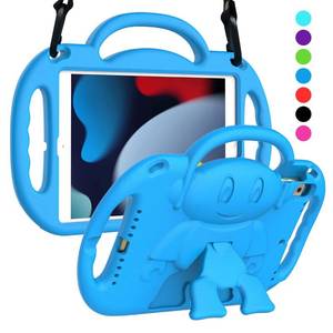 lot 39552 image: SUPLIK Kids Case for iPad 9th8th7th Generation (10.2 inch, 202120202019), iPad 10.2 Protective Case with Shoulder Strap Handle Stand for Apple iPad 7th8th9th Gen, Blue