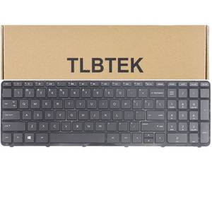 lot 39568 image: TLBTEK Replacement Keyboard with Frame Compatible with HP Pavilion 15-f 15-g 15-r 15-e 15-f387wm 15-d035dx 15-f233wm 15-f272wm 15-f010wm 15-n290nr 15-e 15-f222wm 15-f271wm US Layout