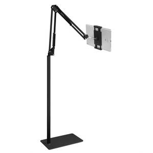 lot 48178 image: Tablet Floor Stand with 5LB Metal Base, Overhead Bed Phone Stand Angle Height Adjustable Holder, Universal Floor Stand Compatible with iPhone iPad Pro Air Mini, Samsung Tab, Kindle, E-Readers