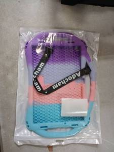 lot 55053 image: Tri-Color Honeycomb Protective Tablet Case