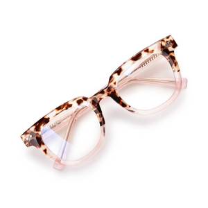 lot 55804 image: OPTOFENDY Oversized Blue Light Blocking Glasses for Women, Anti Eyestrain & UV Protection Square Computer Eyeglasses