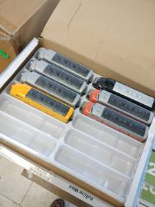 lot 18306 image: Classic Loco Die Cast Metal Trains - 7 Pcs