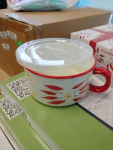 lot 18314 image: Temp-tations Microwave Safe Soup Bowl