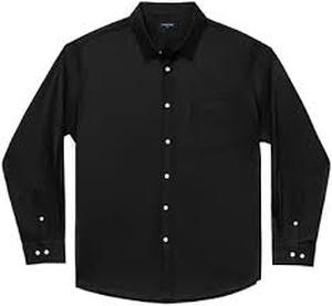 lot 18308 image: PRIUMPH Mens Dress Shirts Long Sleeve Regular Fit Business Casual Button Down Shirt - XL