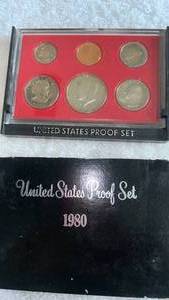 lot 7 image: 1980 United States Proof Set