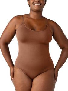 lot 4846 image: SHAPERMINT Bodysuit Women Shapewear - Tummy Control Body Suit for Women - Seamless Compression Slimming Shaping Bodysuit XL