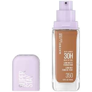lot 4852 image: Maybelline Super Stay Up to 30HR Wear Lumi-Matte Liquid Foundation - 350 - 1 fl oz