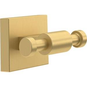 lot 4876 image: Franklin Brass Maxted (1-Pack) Towel Hooks Modern Gold Wall Mounted for Robes 2-Prong Holder Bathroom Accessories MAX35-MG