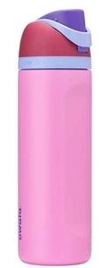 lot 2142 image: Owala 24oz Free Sip Stainless Steel Water Bottle, Electric Orchid (NO LID OR STRAW)