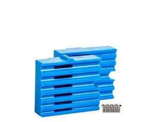 lot 2156 image: Jonard Tools MS-6ARB Replacement Blade Set for MS-6A - Compatible with MS-6A Fiber Optic Mid Span Slitting Tool, Includes 2 Blade Cartridges (1.2-3.3mm) - Retail $55