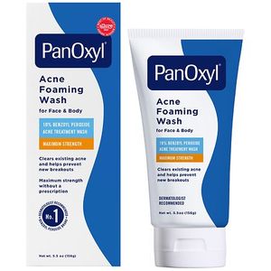 lot 2158 image: PanOxyl Foaming Acne Wash  10% Benzoyl Peroxide  Maximum Strength - 5.5 oz&nbsp