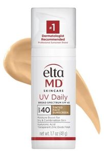 lot 2171 image: EltaMD UV Daily Tinted SPF 40 Face Sunscreen Moisturizer with Zinc Oxide, Tinted Daily Face Moisturizer with SPF, Sunscreen for Dry Skin,1.7 oz Pump&nbsp