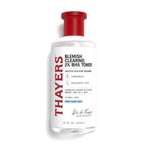 lot 2183 image: Thayers Blemish Clearing Salicylic Acid Toner, Acne Treatment Face Toner with 2% Salicylic Acid, Soothing and Non-Stripping Skin Care, 12 Fl Oz - Retail $15