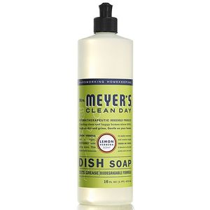 lot 2205 image: Mrs. Meyers Clean Day Lemon Verbena Liquid Dish Soap - 16 fl oz