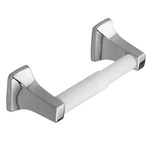 lot 2221 image: Moen P5080 Contemporary Paper Holder, Chrome&nbsp