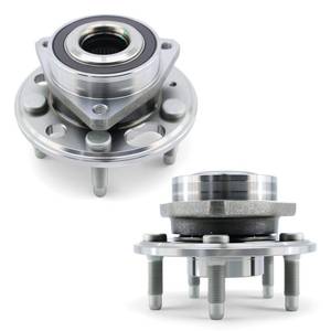 lot 3078 image: 513288 2Pcs FrontRear Wheel Bearing Hub Assembly Fit for 2013-2015 Chevy Malibu, 2014-2017 Chevy Impala, 2010-17 Equinox, GMC Terrain, Cadillac CTSXTS, Buick Lacrosse Regal, Saab 9-5, 5 Lugs wABS - Retail $93