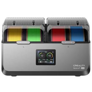 lot 1519 image: Official Creality Filament Dryer 4 Spools, Space Pi X4 Filament Storage Box, 85C Max Temperature, Dual Independent Heating Chambers, Power Saving for PLA PETG ABS TPU ASA PC PA PAHT Retail $199.99
