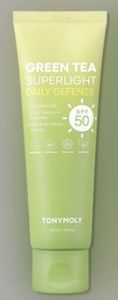 lot 3402 image: TONYMOLY Green Tea Superlight Daily Defense Sunscreen SPF50 1.69 Oz&nbsp