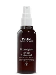 lot 3412 image: Aveda Thickening Tonic  Instantly Thickens Hair  for Thin and Fine Hair  with Certified Organic Amla, 3.4 Fl Oz - Retail $37