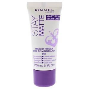 lot 3464 image: Rimmel London Stay Matte - 003 - Primer, Ultra-Lightweight, Controls Shine, Doesnt Feel Greasy, 1oz - Retail $11