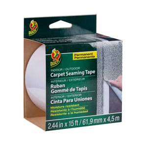lot 3476 image: Duck Brand Self-Adhesive Fiberglass Carpet Seaming Tape, 2.44-Inch by 15-Feet, Single Roll (286519)&nbsp
