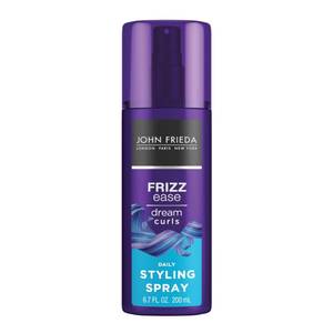 lot 3592 image: John Frieda Anti Frizz, Frizz Ease Dream Curls Daily Styling Spray for Curly Hair, Magnesium-enriched Formula, 6.7 Oz