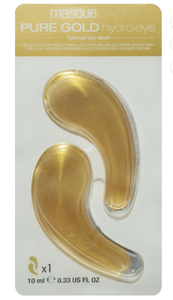 lot 7126 image: Masque Bar Pure Gold Hydro Gel Eye Patch, Hydrating and Brightening 6 count