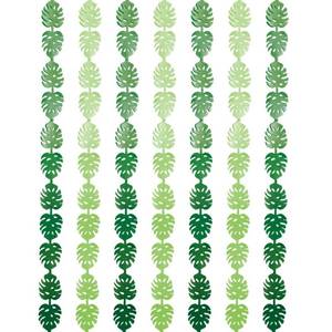 lot 7132 image: 7ct Jungle Leaf Garland Backdrop - Spritz2 pack