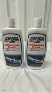 lot 7167 image: Seapower Marine Inflatable Boat Cleaner -Rubber-Vinyl - 16 oz.