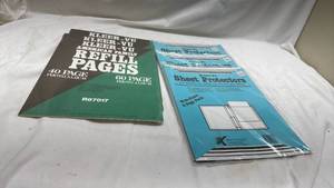 lot 412 image: Kleer-Vu Photo and Album Refill Pages Bundle