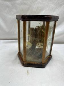 lot 415 image: Wooden Glass Display Case