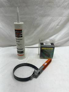 lot 422 image: Oil Filter Wrench and Sealant Kit